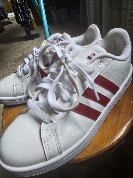 adidas Shoes - ADIDAS Sneakers with Red Stripes -